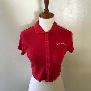 Retro Crop Top